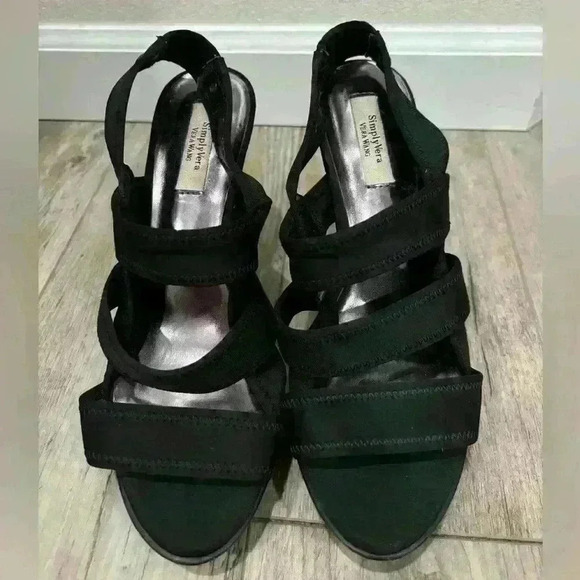 Vintage Simply Vera Vera Wang Heels - size 7.5 - Picture 9 of 11